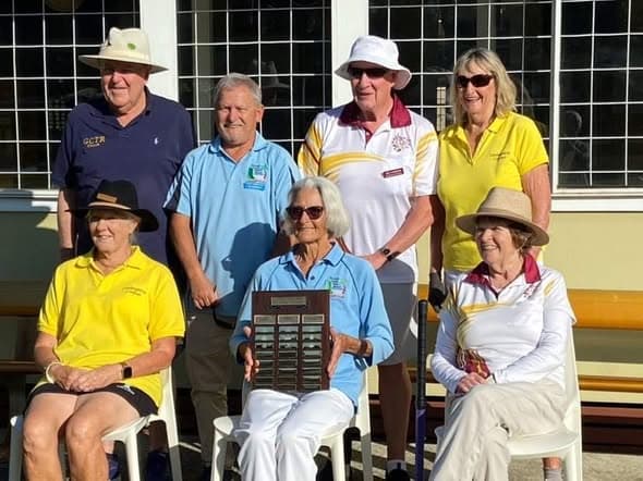Joy wins Division 3 Singles Croquet Golf again