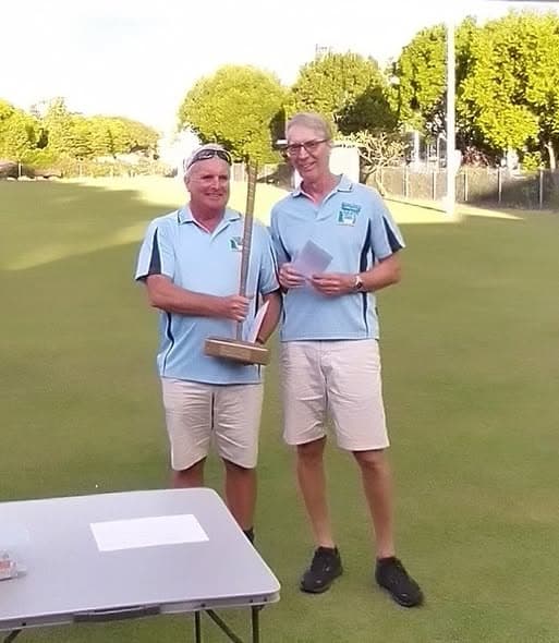 Wynnum pair runners-up at Golden Mallet Golf Croquet