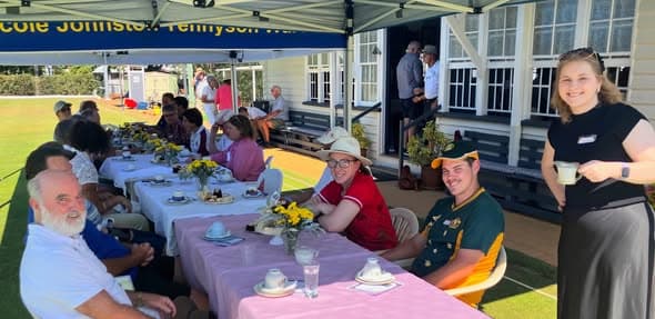 Stephens Croquet Club marks 100 years and switches on new LED court lights