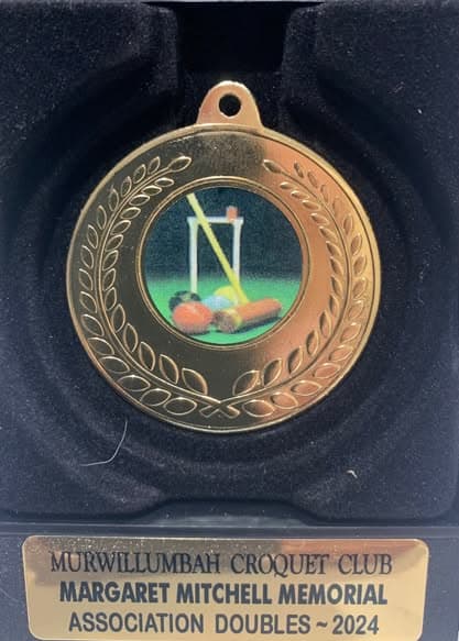 Malcolm and Chris win Margaret Mitchell Memorial Doubles