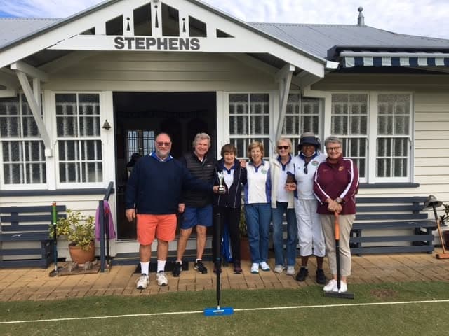 Stephens finish runners-up in Golf Croquet Metropolitan Pennant
