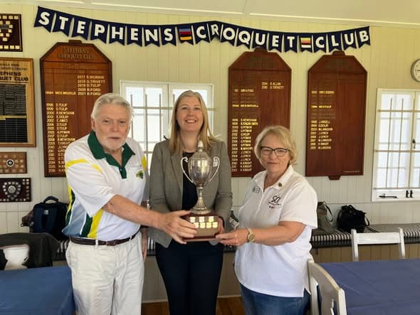 Stephens retains the Patron's Cup on its 10th anniversary