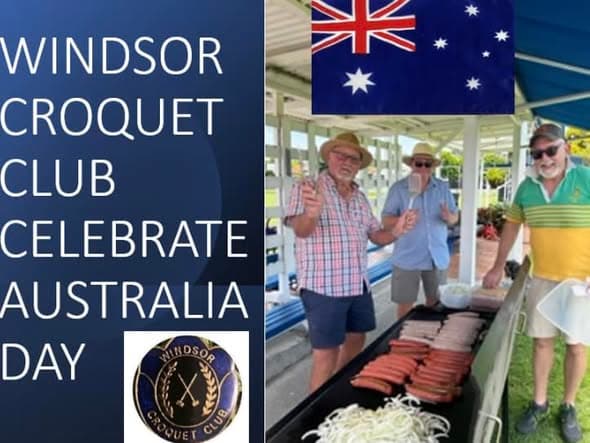 Great Australia Day at Windsor Croquet Club
