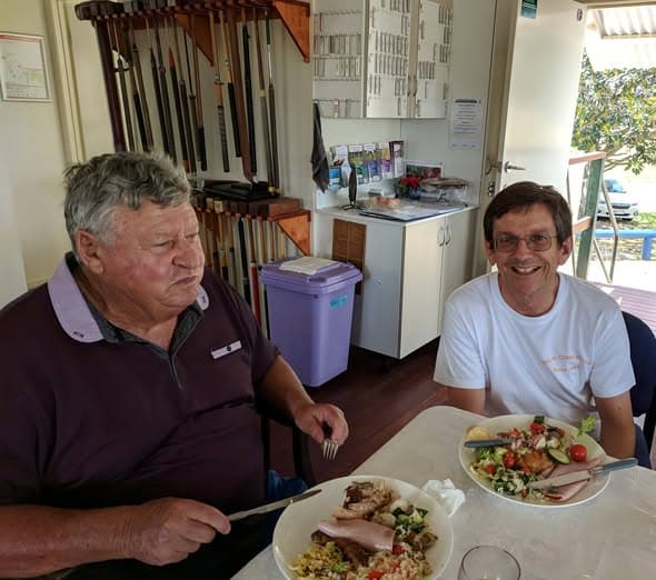Eildon pair win Bayside Cup doubles as Wynnum hosts Christmas party