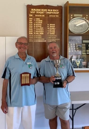 Steve and Ted win Hudson Cup divisions