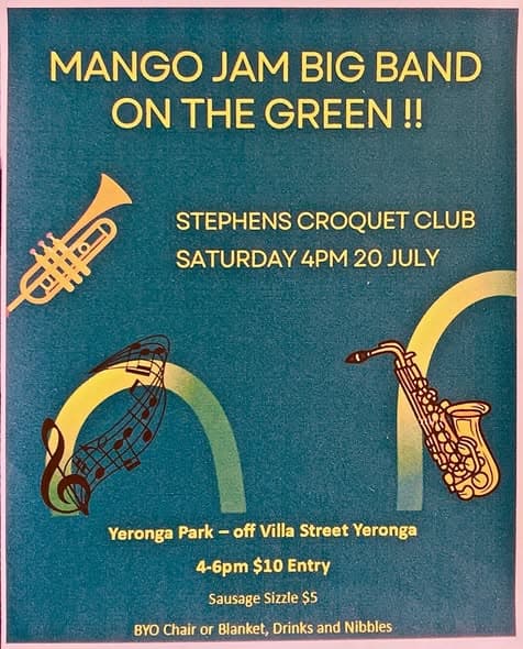 Live big band concert returns to Yeronga Park