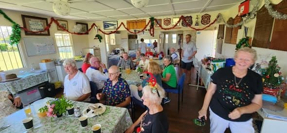 Wynnum celebrates croquet year with Christmas party and trophy presentation