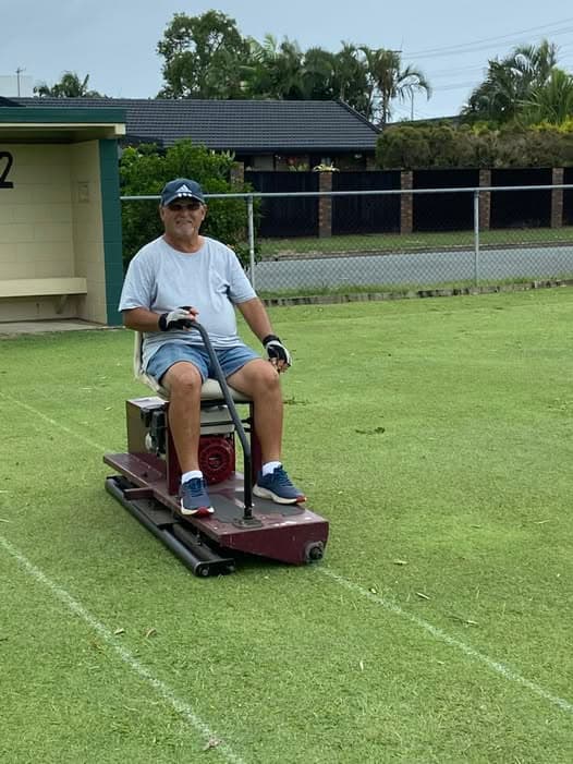 Introducing our new Lawns Co-ordinator, Ted