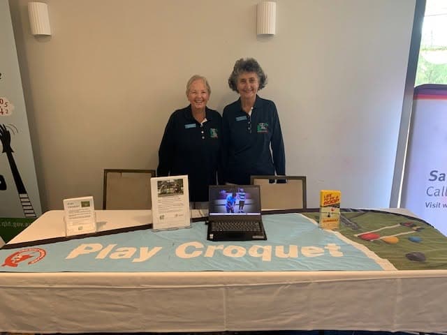 BHPB Croquet Club represents sport at Seniors Expo