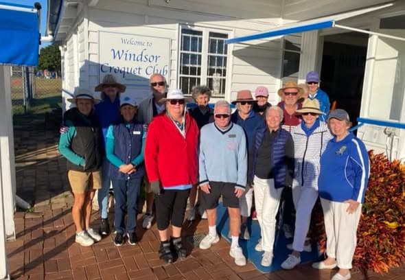 Windsor Monthly Golf Croquet Brooch draws 13th edition