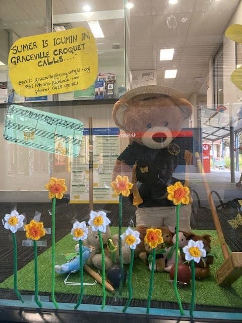 Bear found at Fairfield Gardens Shopping Centre