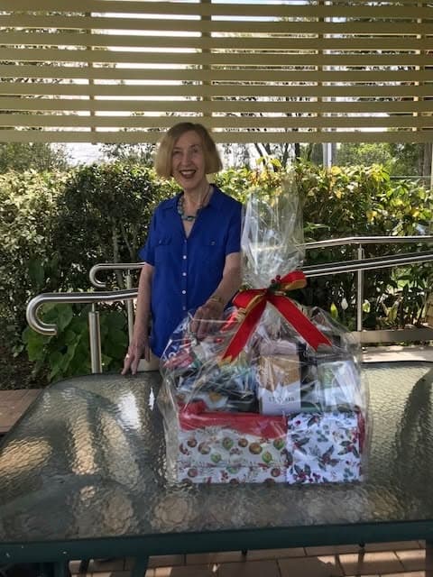 Jenny Carter wins Graceville Community Xmas Raffle