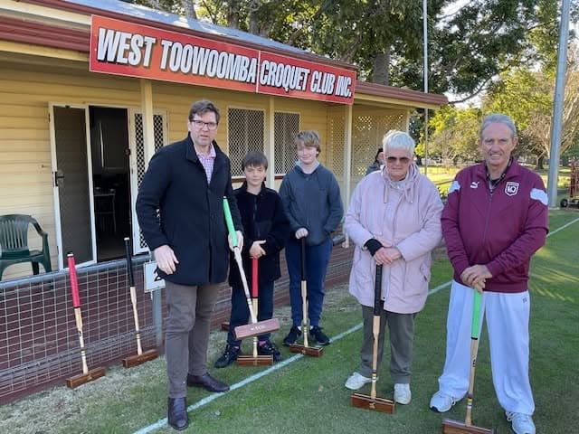 West Toowoomba welcomes 14 new wooden mallets
