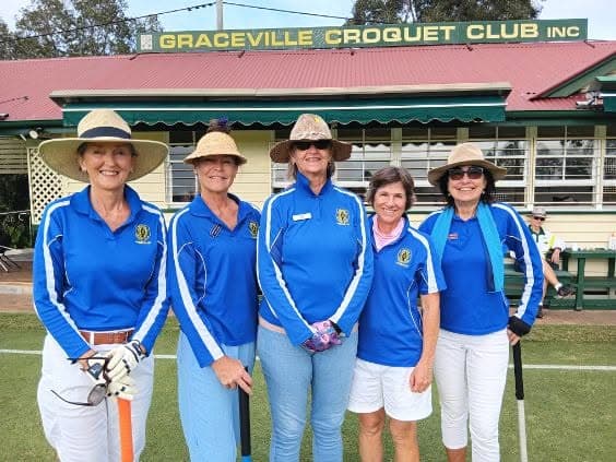 Busy March for Windsor Croquet Club members