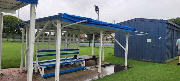 Windsor Croquet Club escapes flooding after heavy rain