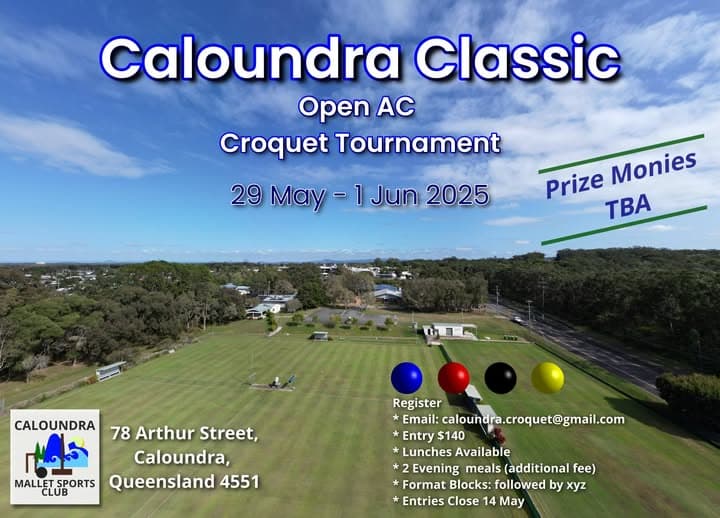 Entries open for Caloundra Classic Association Tournament