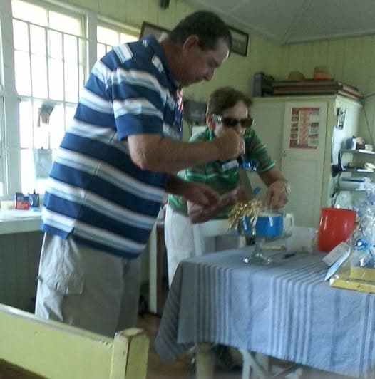 Geoff Hull wins Golf Croquet at Stephen's Gala Day