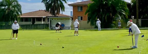 Sidney Bates wins CAQ Golf Croquet Eights at Stephens, plus club photos