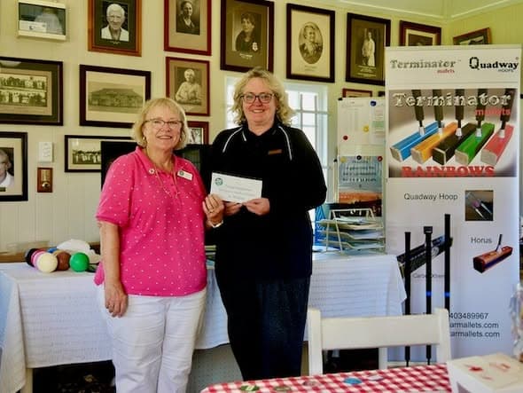 Sharon Langston wins Easter AC Handicap Singles at Stephens
