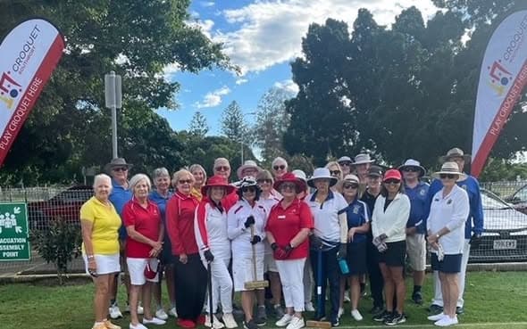 Wynnum's Vivienne and Brian Tidmarsh win Southport's Golden Mallet doubles final