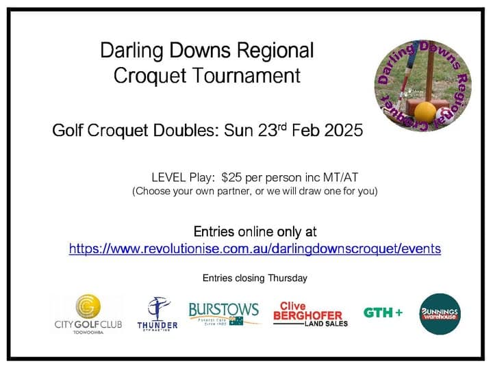 Golf Doubles entries still open for Annual Tournament