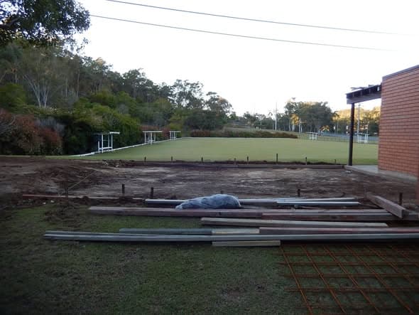 Watch this space: Gladstone area prepared for footings