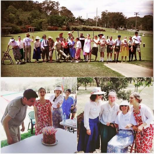Thank you from a birthday group at Gladstone