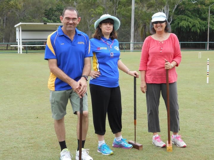Gladstone croquet team plays Pennants at Gracemere and welcomes Endeavour Foundation guests