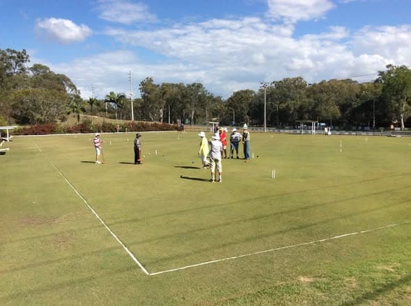 All three courts busy for Seniors' Week