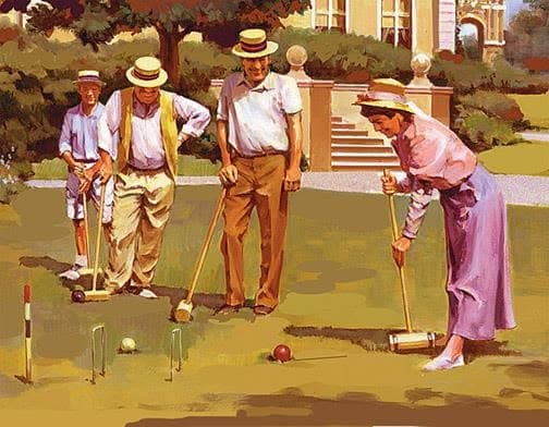Gladstone croquet meeting this Saturday 16 July, plus ten facts about croquet