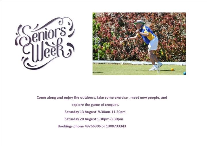 Gladstone Croquet seeks volunteers for Saturday's Bunnings sausage sizzle