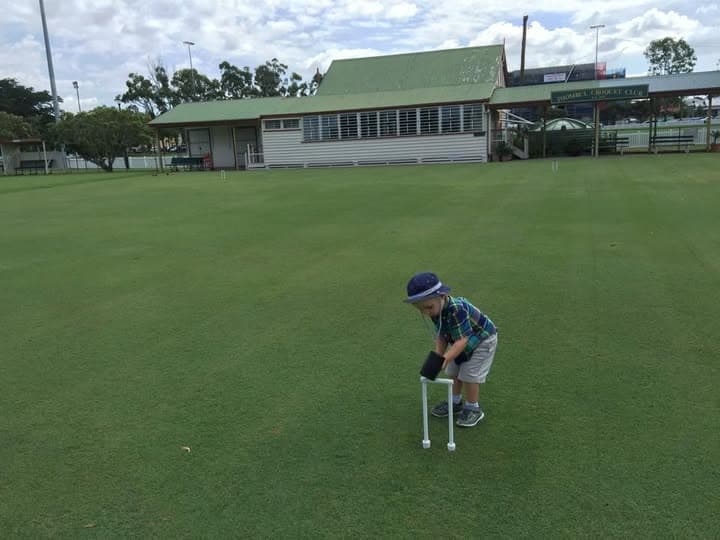 Croquet: enjoyed by all