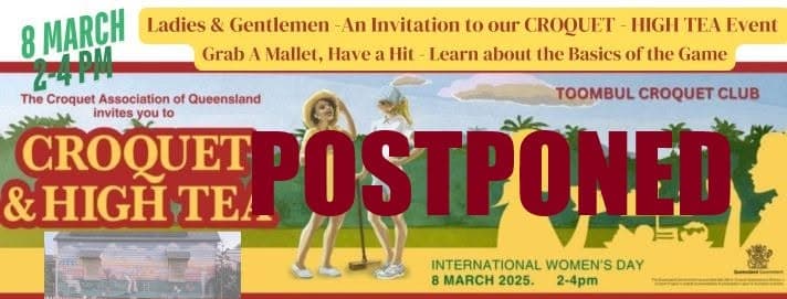 Toombul postpones Saturday's event and shares new club photos