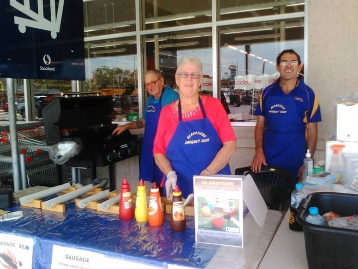 Thanks to Saturday's Sausage Sizzle helpers