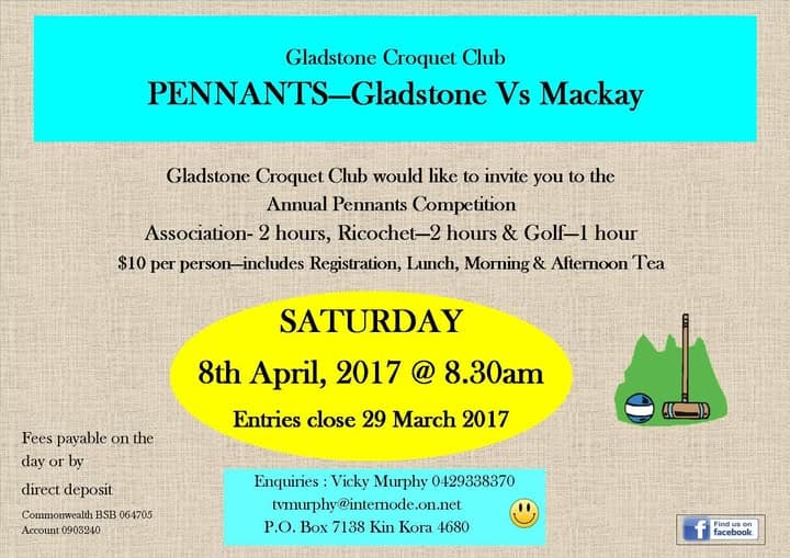 Photos from Gladstone Croquet Club
