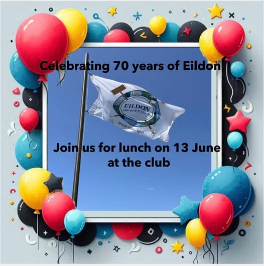 Eildon Croquet Club celebrates 70 years with lunch, plus one more from Eildon