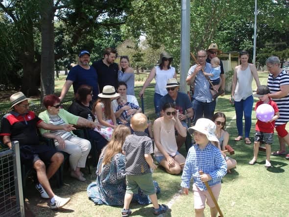 West Toowoomba hosts a family birthday party