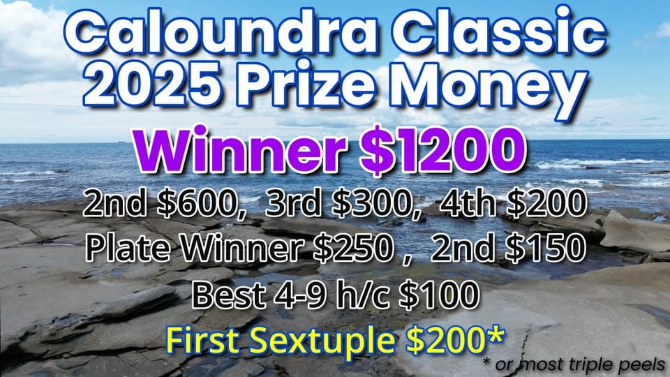 Caloundra Classic opens with a Sextuple and 17 Triple Peels