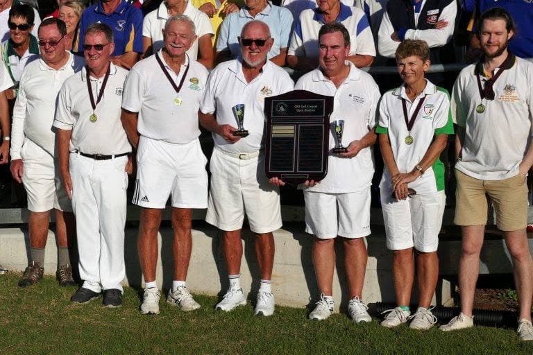 Queensland Golf Croquet Open Doubles on at Eildon