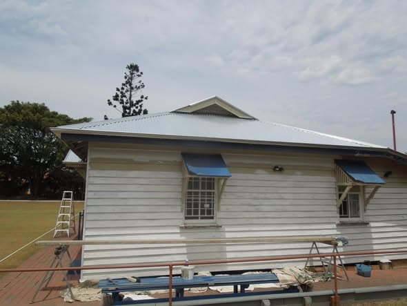 Clubhouse work continues, no play this weekend