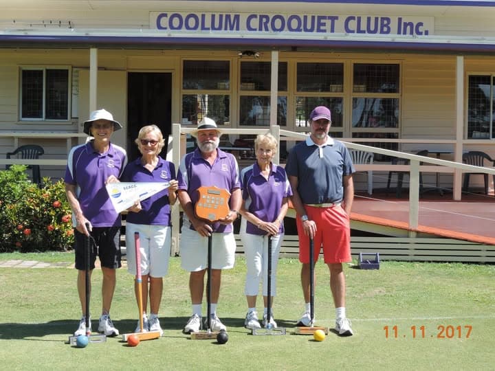 Coolum wins Bray Shield for Division 3/4 Association Croquet