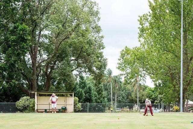 Saturday croquet at West Toowoomba, visitors welcome