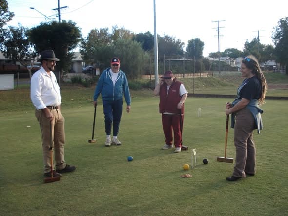 Successful World Croquet Day at West Toowoomba