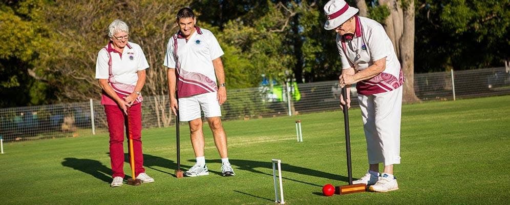 Warmer weather is the time to try croquet