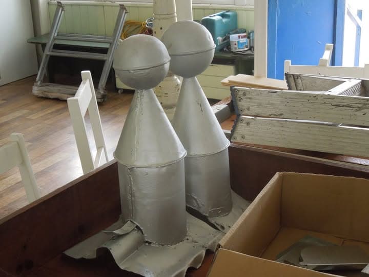 Orbed finials to return to Stephens clubhouse roof next week