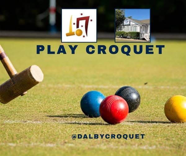 Dalby croquet club invites new players to Monday, Thursday and Sunday sessions