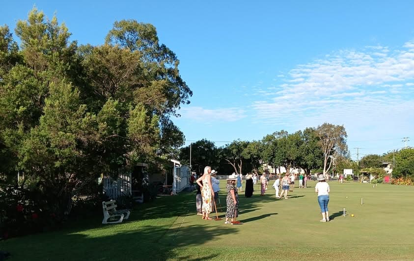 Toombul's Croquet and High Tea day draws 36 visitors to the lawns
