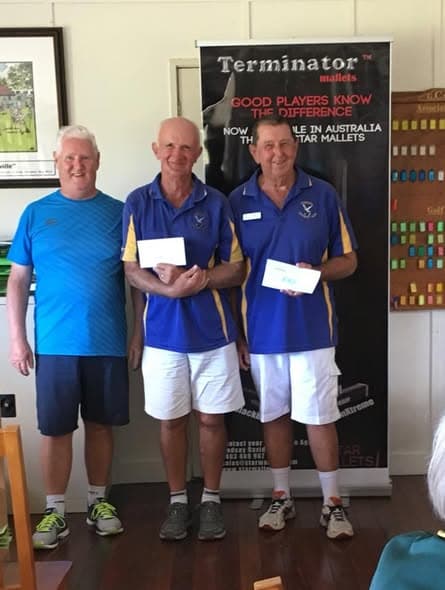 Hull and Giles win Graceville Doubles on a beautiful day