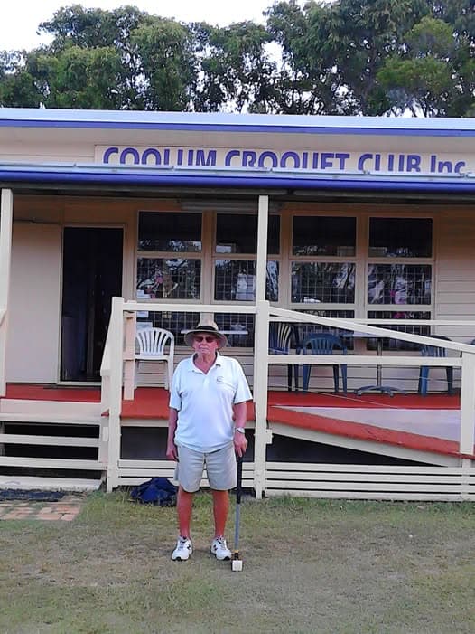 Wade and Alan honoured in Coolum Golf Croquet
