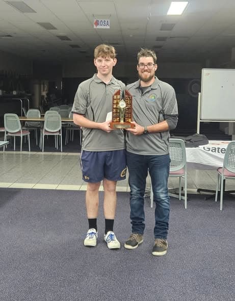 Kaelan and Lachlan win Moreton Bay Gateball Doubles